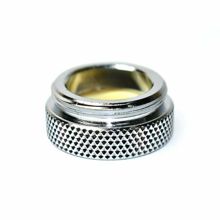 THRIFCO PLUMBING Aerator Adapter Small Male PP Size: 55/64 Inch-27T x 3/4 Inch-2 4400404